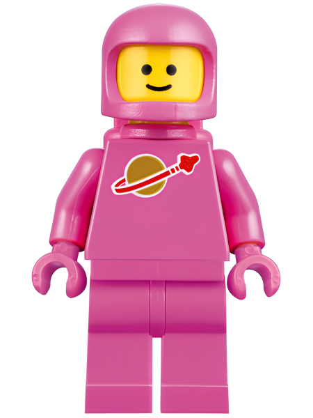 Минифигурка Lego Movie Classic Space - Dark Pink with Air Tanks and Updated Helmet (Lenny) tlm108 N